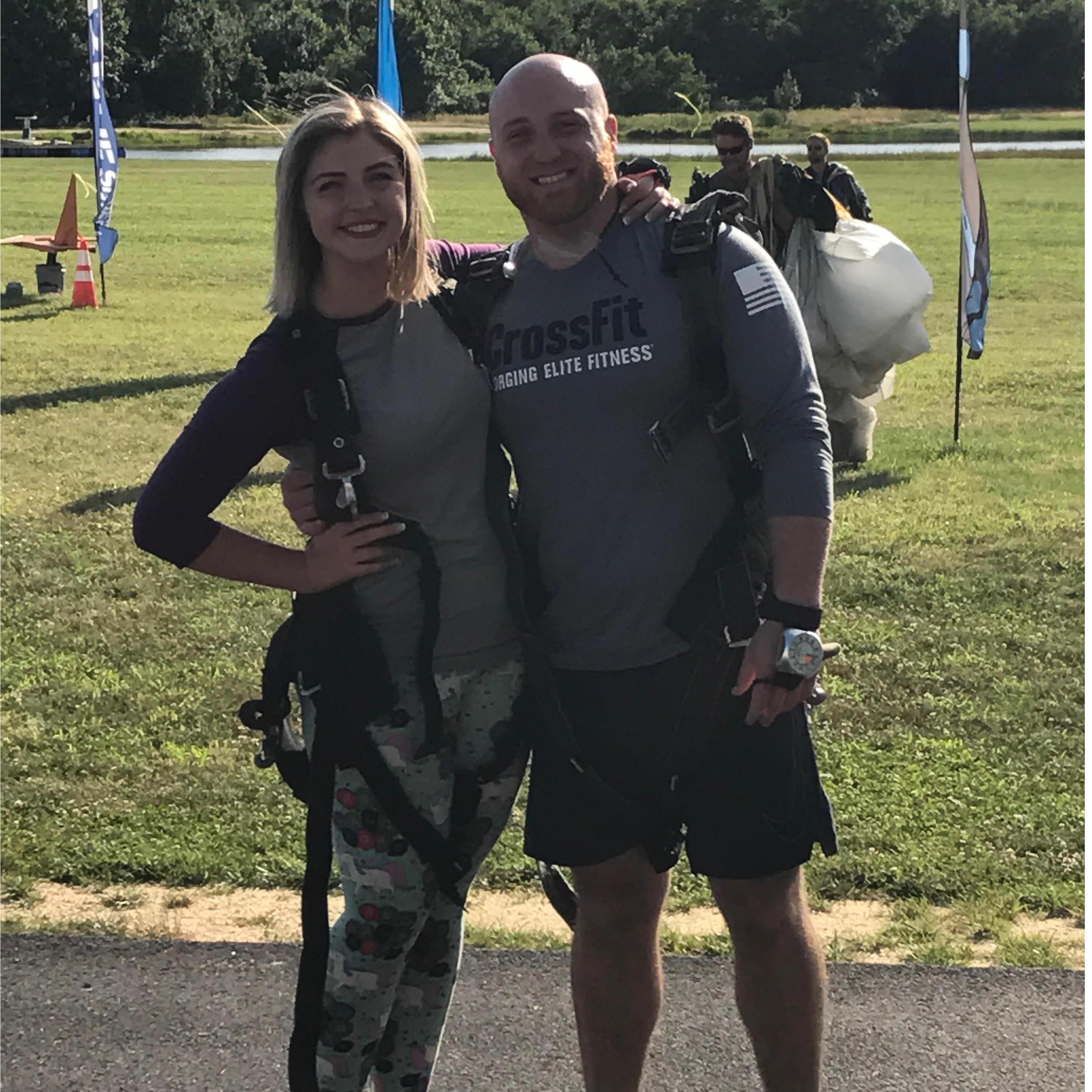 Skydiving