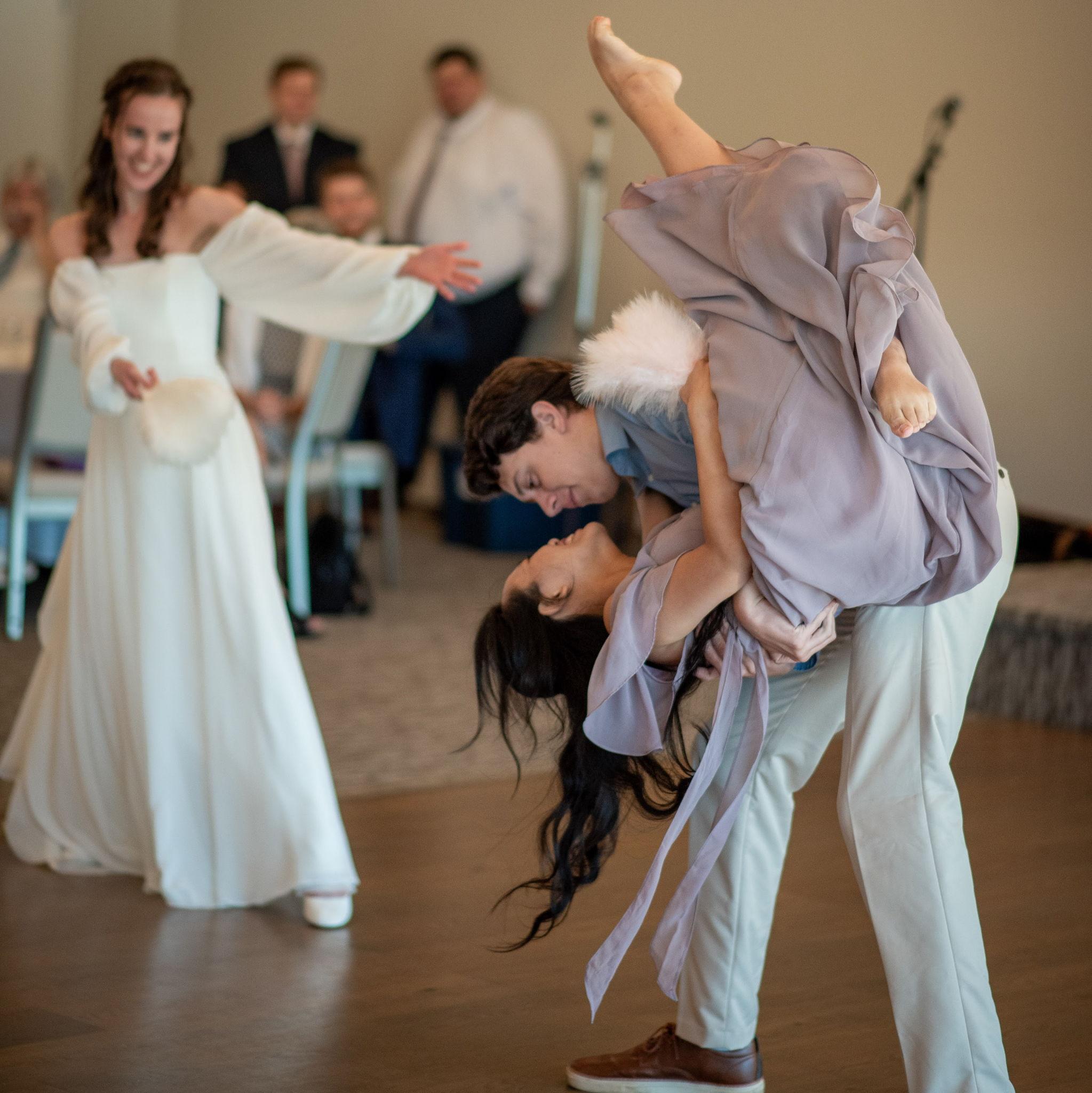 Celebrated Joy's sister's wedding & danced the night away!