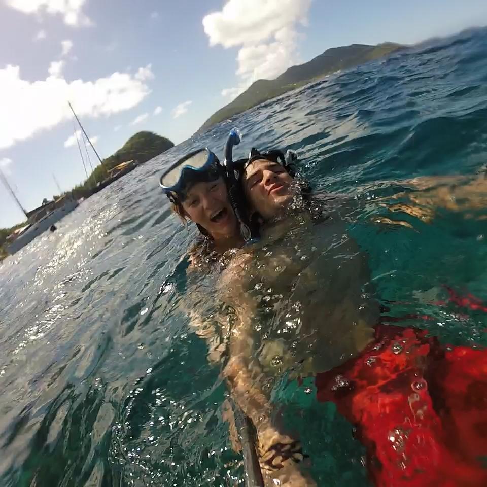 Drowning Macky (on accident) while snorkeling in Guadeloupe