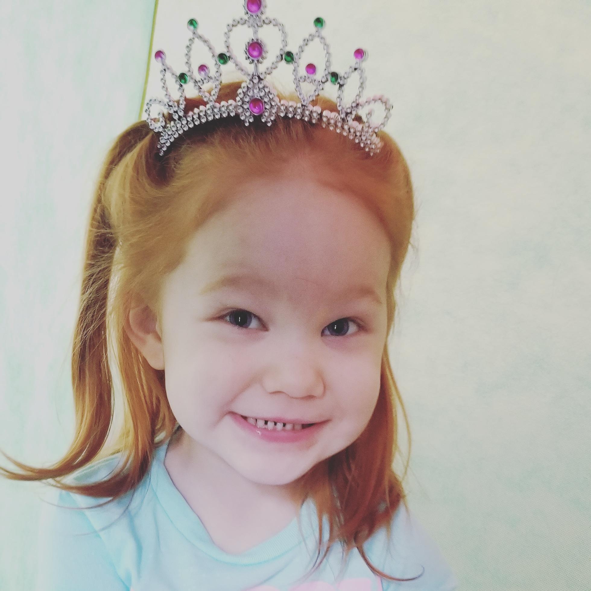 Emma on her 3rd birthday - February 1, 2020