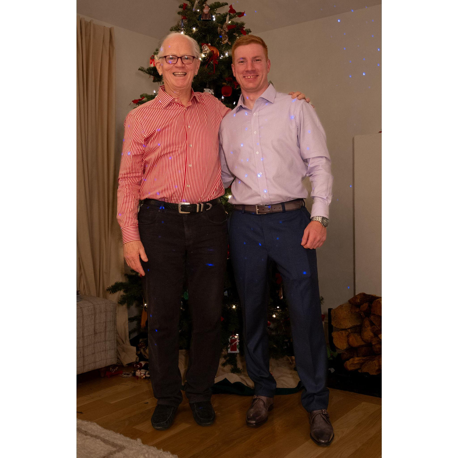 Tim and Taylor, Christmas 2024