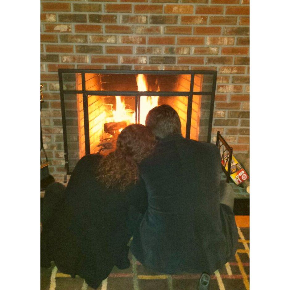 Roaring fire in upstate New York (2016)