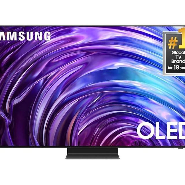 SAMSUNG 55-Inch Class OLED 4K S95D Series HDR Pro Smart TV w/Dolby Atmos, Object Tracking Sound+, Motion Xcelerator, Real Depth Enhancer, AI Upscaling, Alexa Built-in (QN55S95D, 2024 Model)