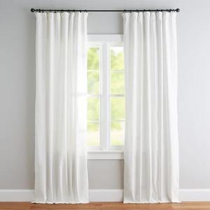 Emery Linen/Cotton Pole-Pocket Drape