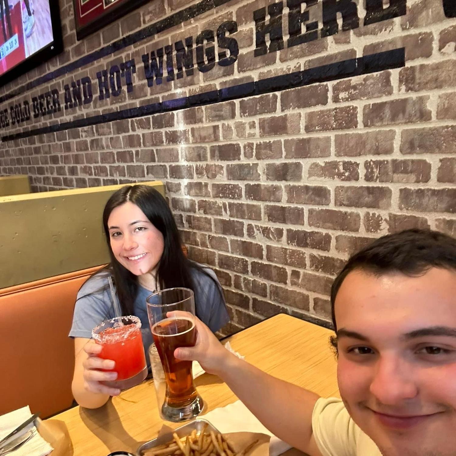 Nathan’s birthday dinner- April 2024