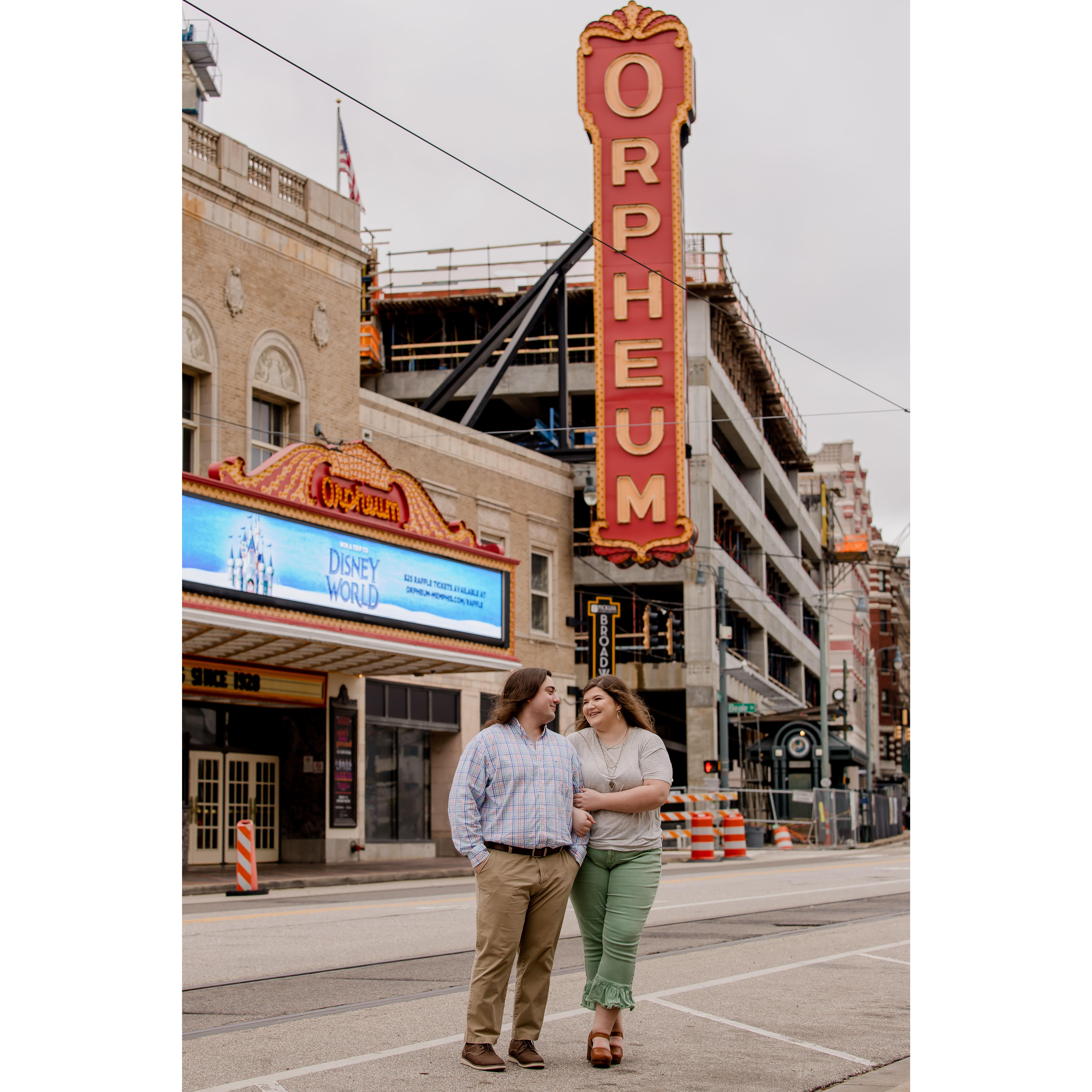 If you know us, you know we love our date nights to Aldo's and the Orpheum!
