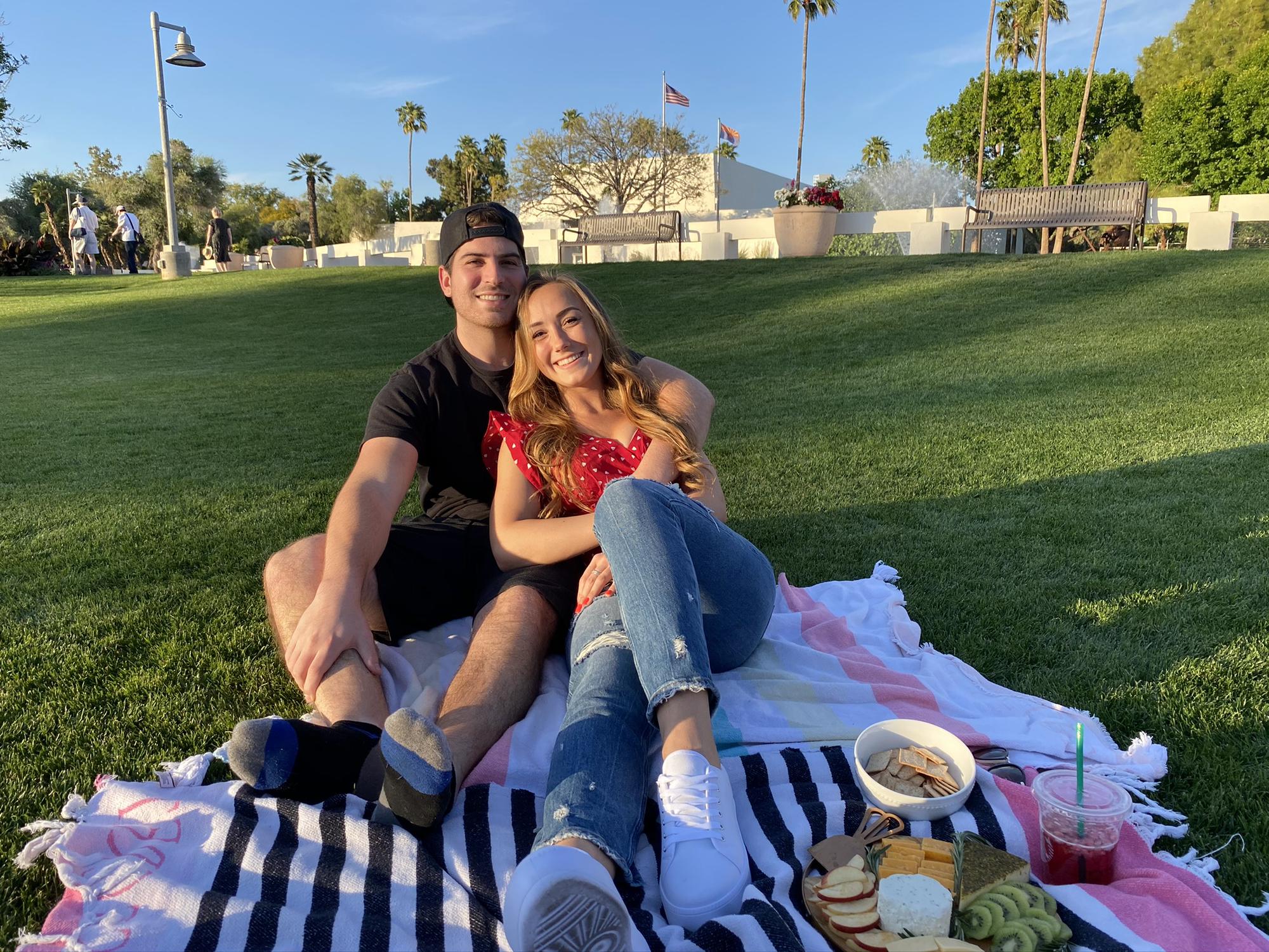 COVID Birthday celebration in the Park