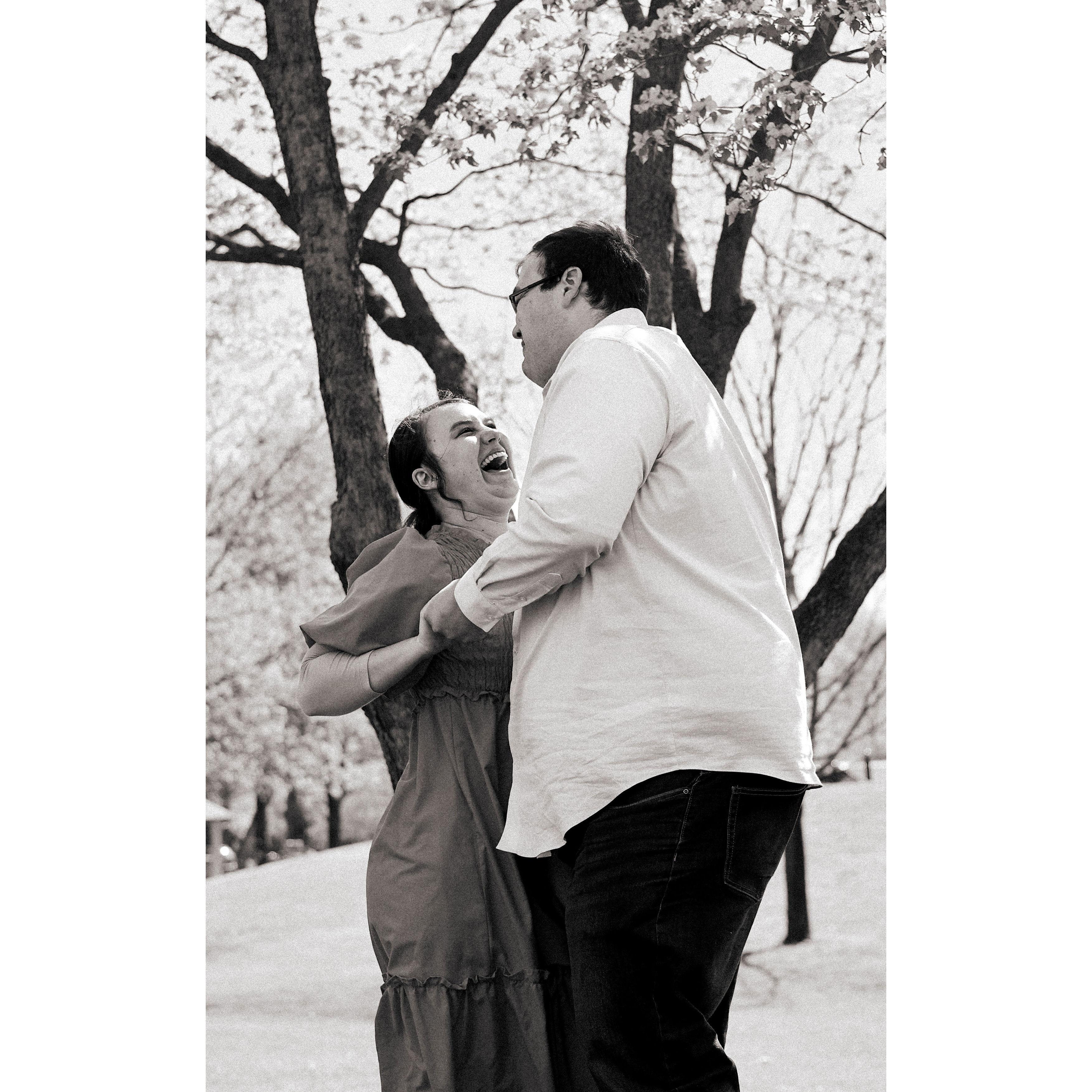 forever laughing with each other!