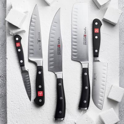 Wüsthof Classic Hollow-Edge Santoku Knife