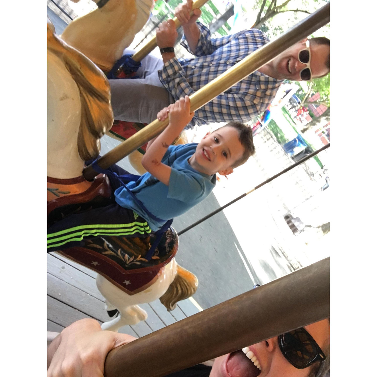 Can't pass up a carousel