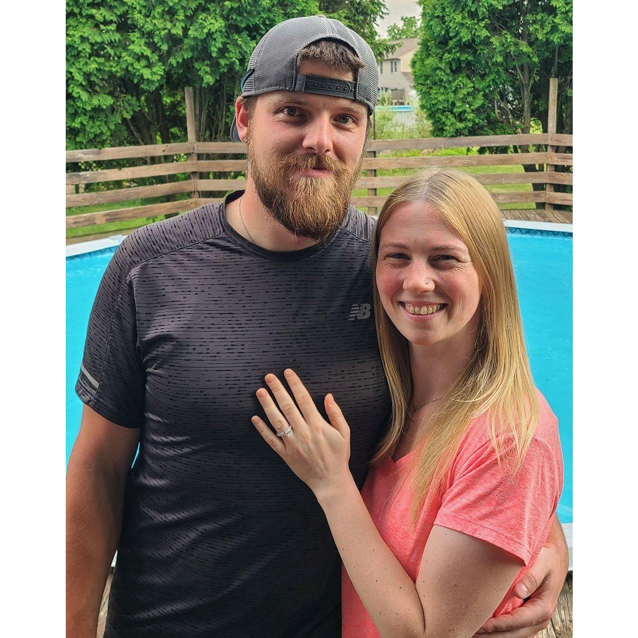 Engaged!! Woot Woot!! 2023 was the new year for us!