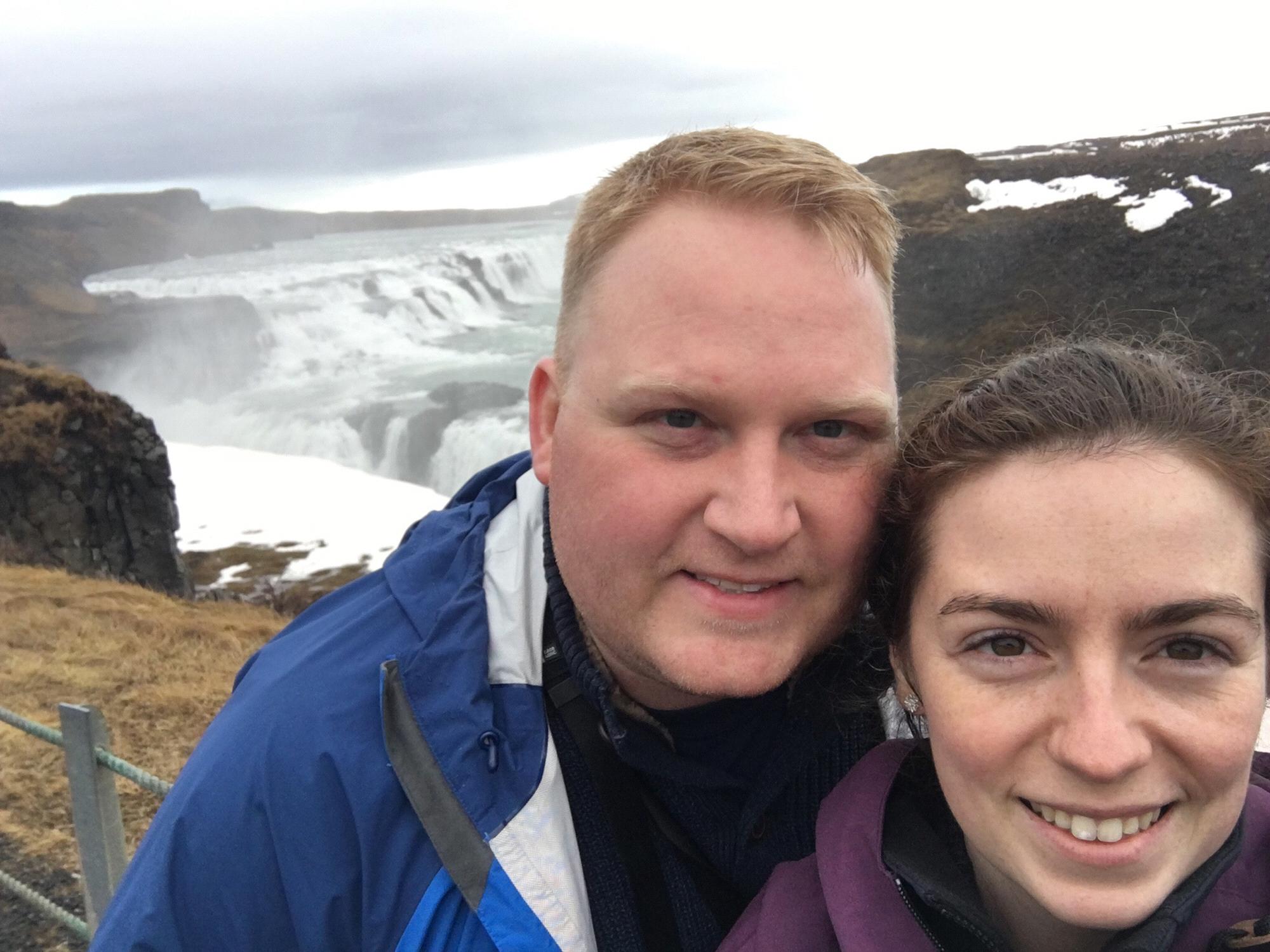 Gullfoss Falls, Iceland. 2017.