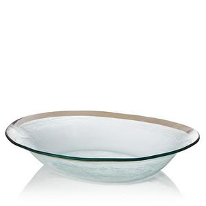 Annieglass Large Oval Serving Bowl