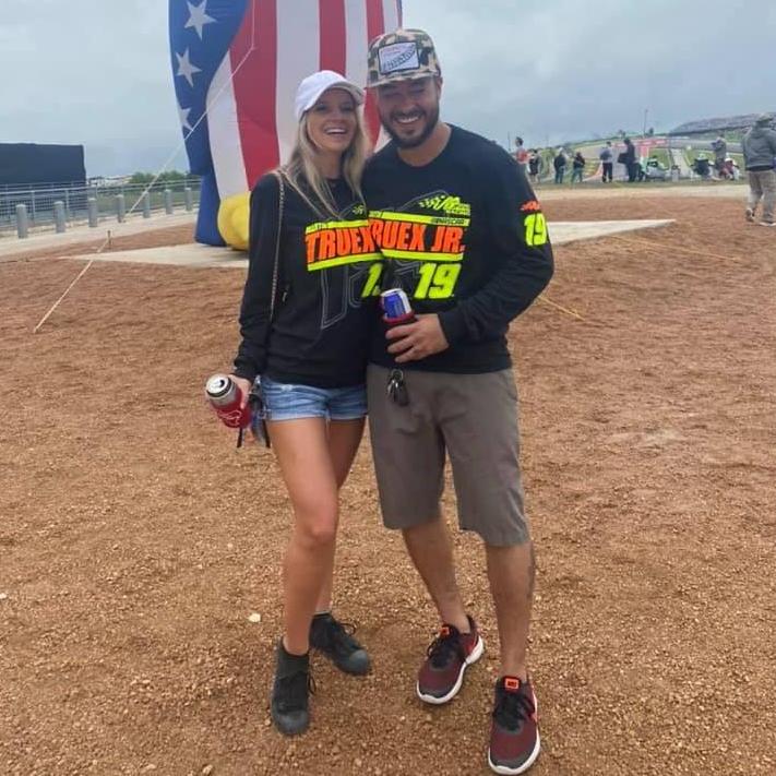 Our first NASCAR race together