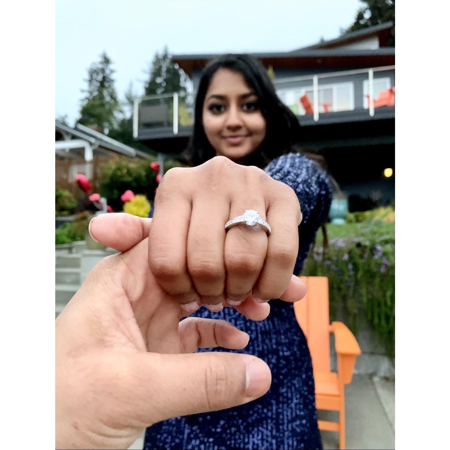 The proposal 💍