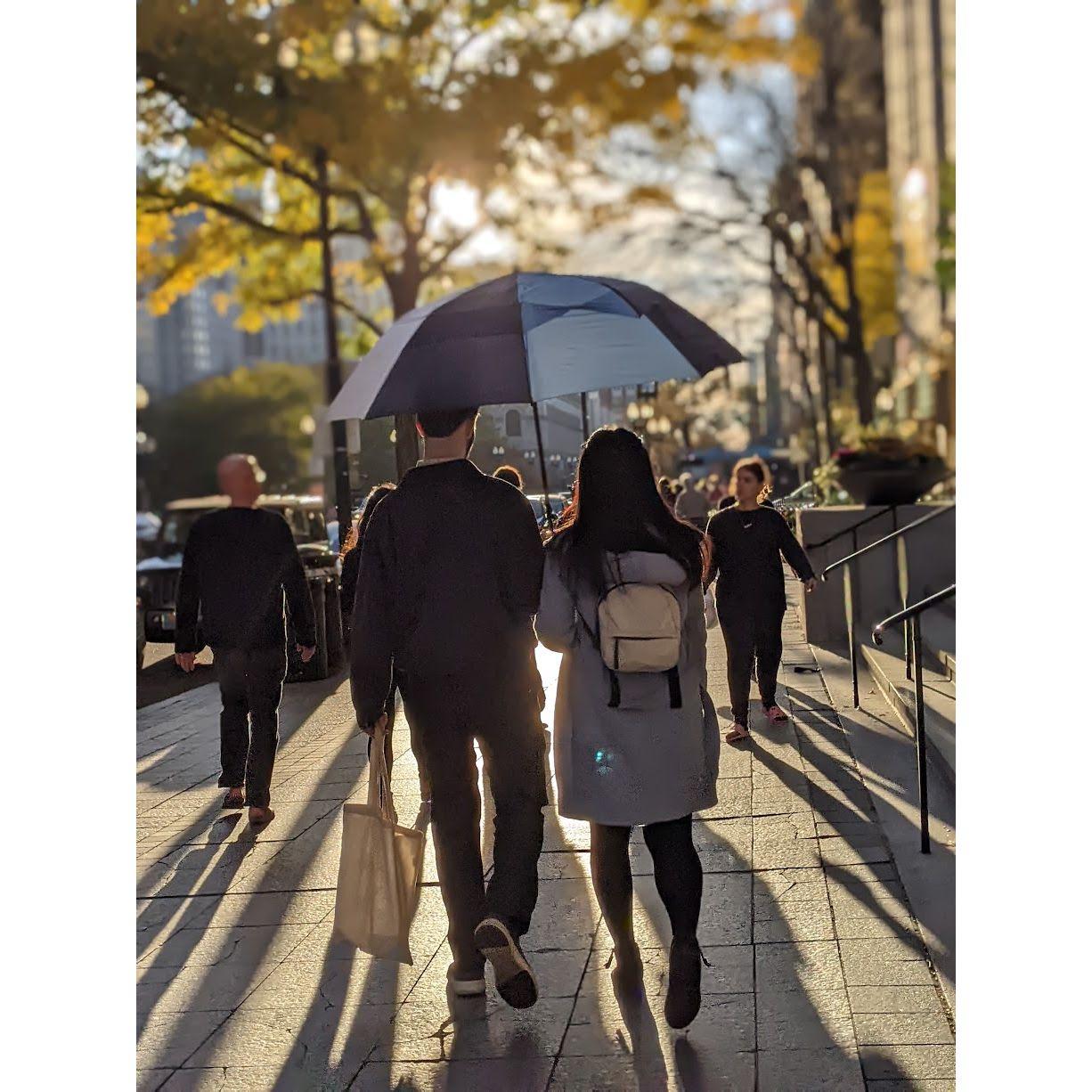 Recreating the end of our first date 1 year later