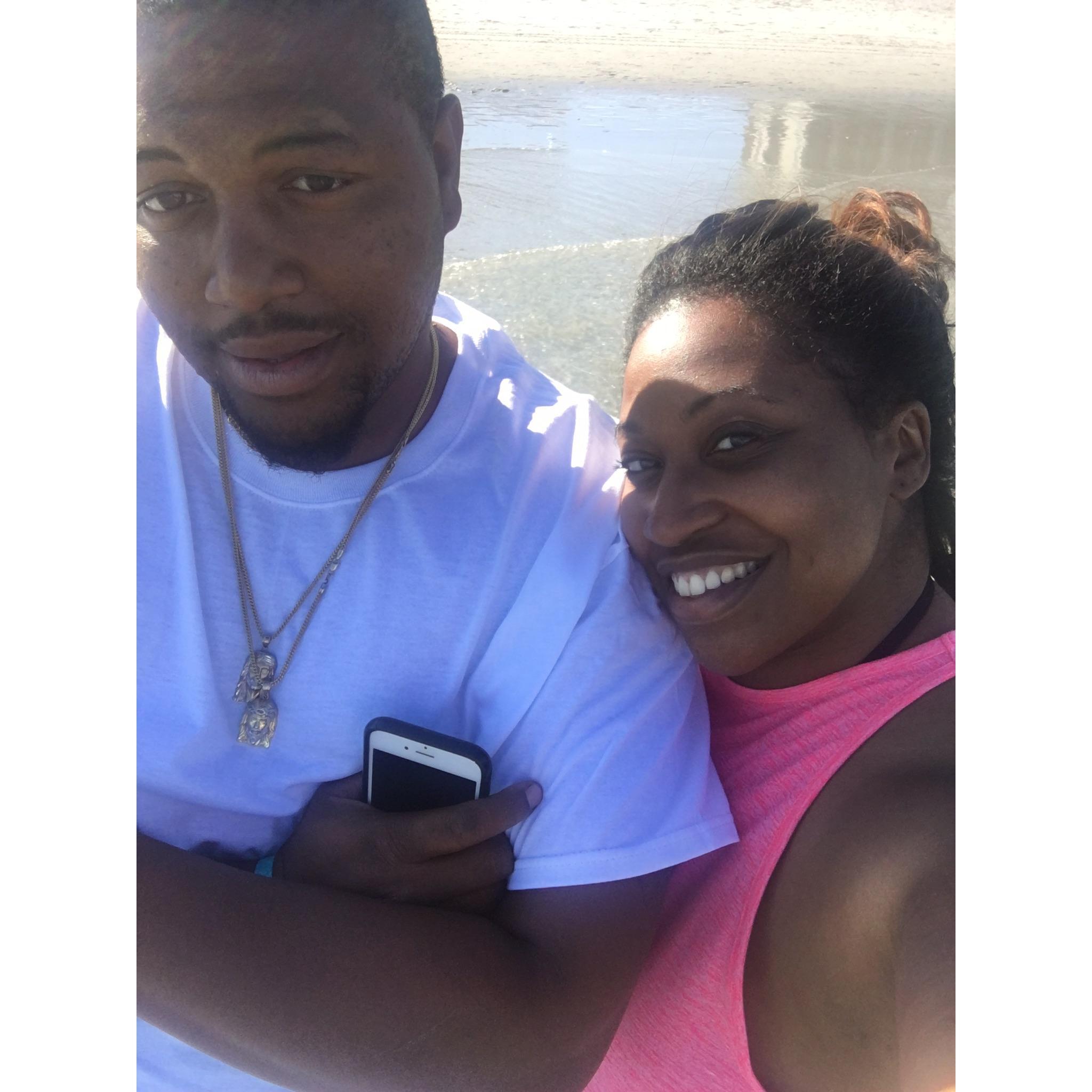 Walking on the beach 5/2017