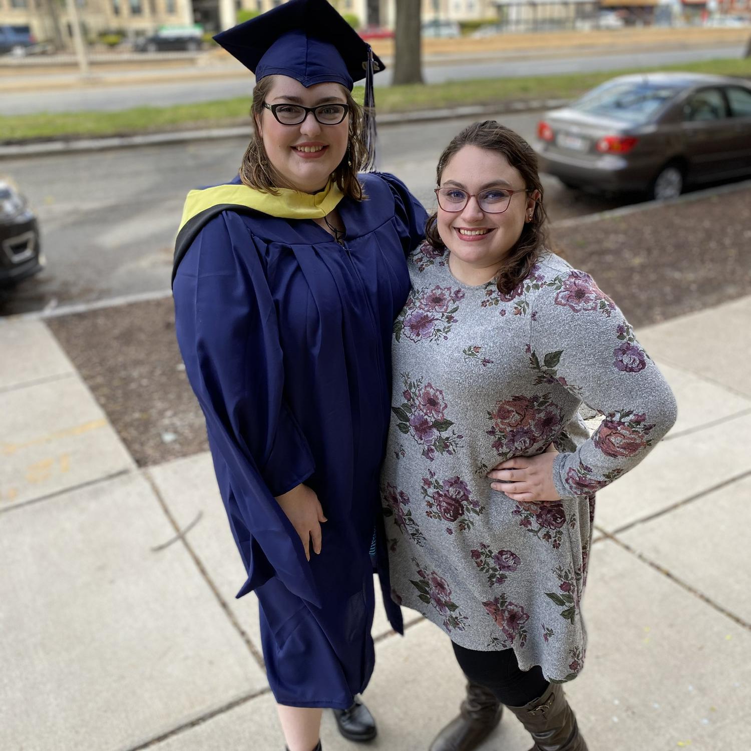 May 2020: K graduates from Simmons University with her masters.