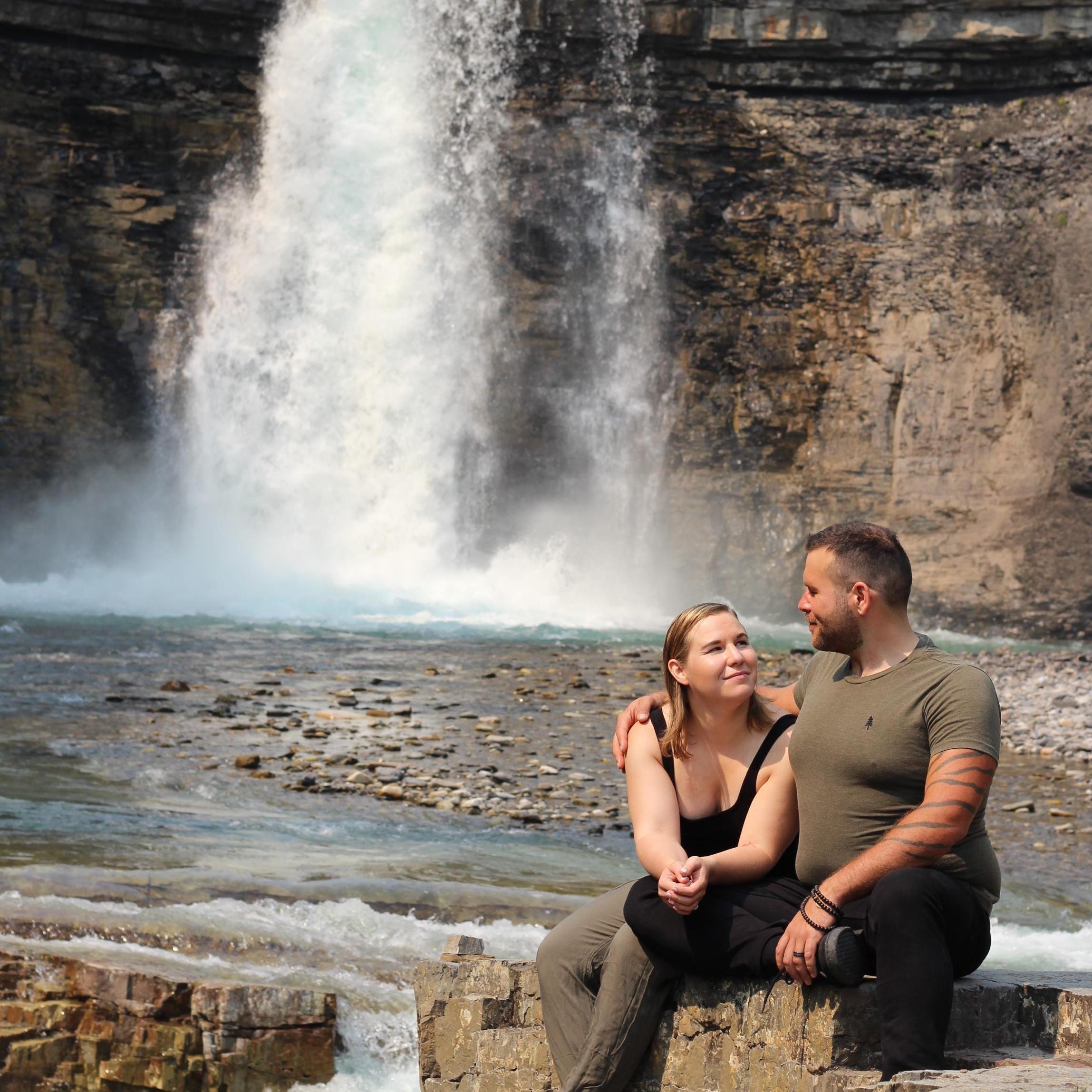 Proposal shoot at Crescent Falls (2021)