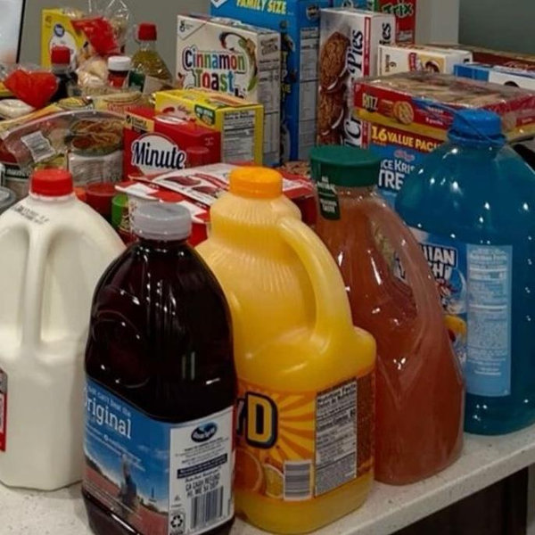 Help us stock up on home supplies like non perishables and cleaning supplies
