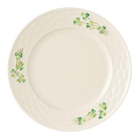 Belleek Classic Shamrock Salad Plate