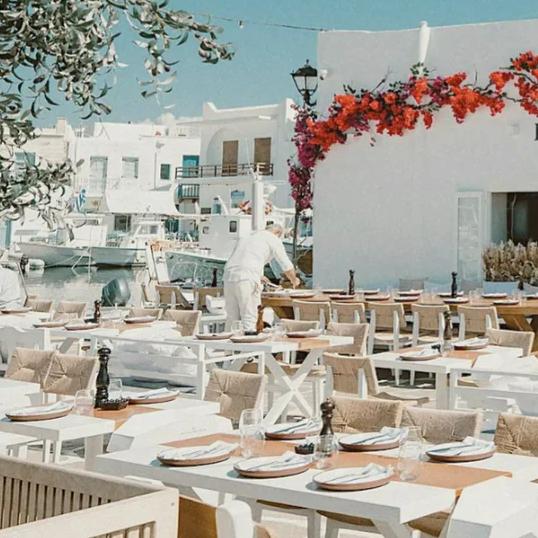 Dinner for Two in Paros