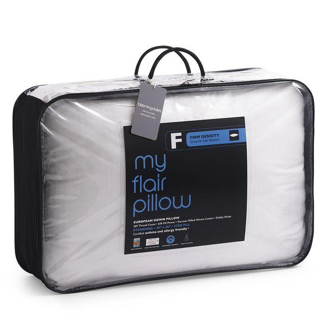 Bloomingdale's My Flair Asthma & Allergy Friendly� Down Standard Firm Pillow - 100% Exclusive