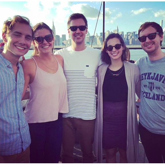 Labor Day Weekend on a barge in BK