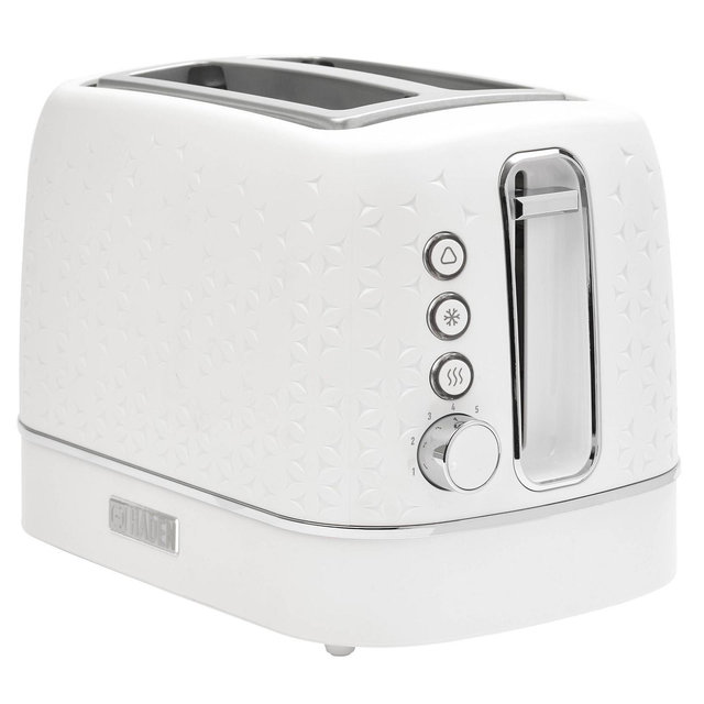 Haden Starbeck 2 Slice Wide Slot Toaster Bright White