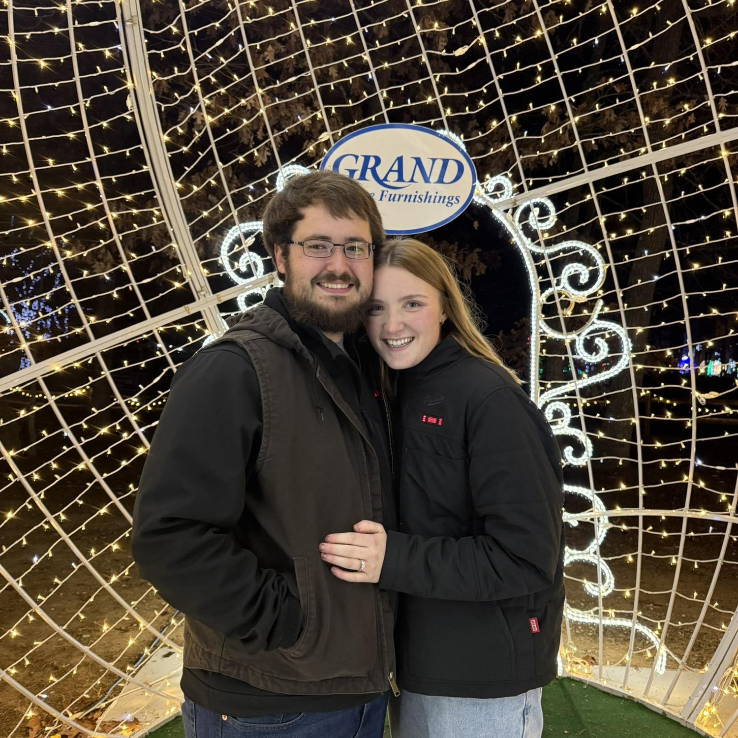 Just engaged!