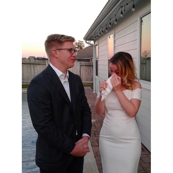 My dream came true when I married the love of my life in our back yard. Best day ever (until our daughter arrives)