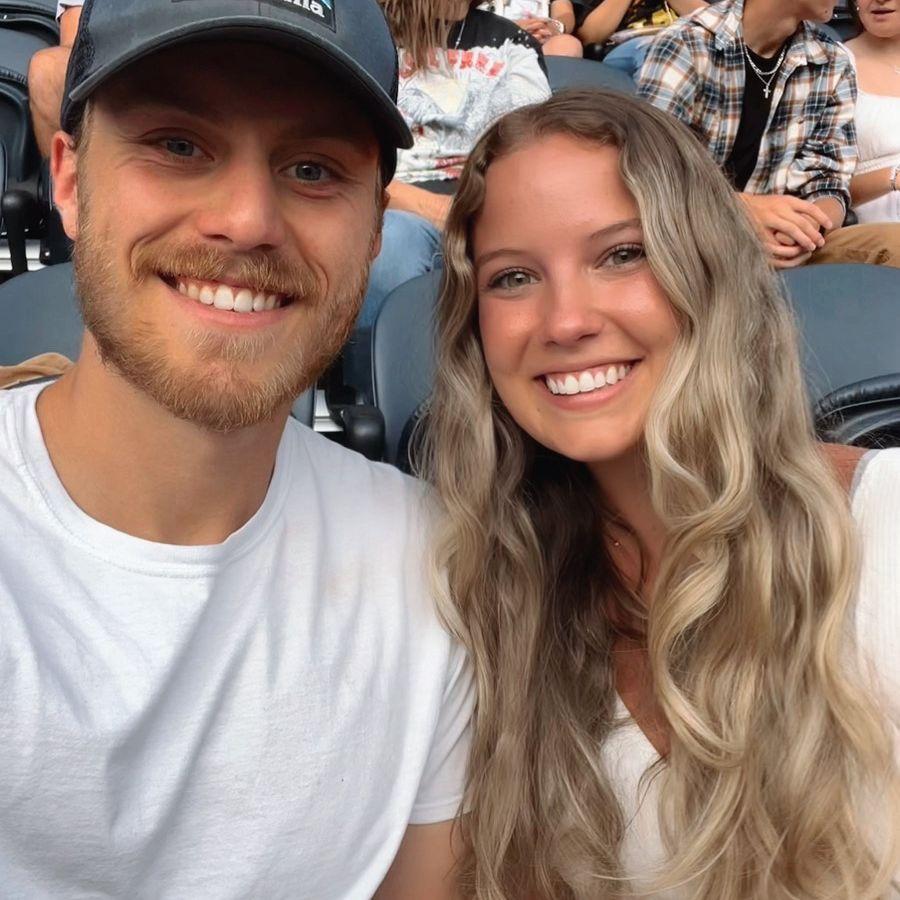 Us in the nosebleeds for a way to popular Zach Bryan concert at Empower Field. (2024)
