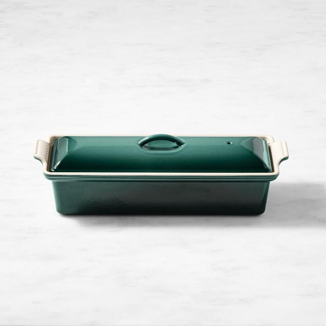 Le Creuset Enameled Cast Irpn Pate Terrine, 2-Qt., Artichaut