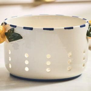Valencia Stoneware Berry Basket