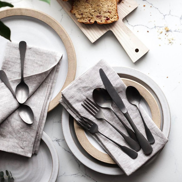 Shelburne Stainless Steel Flatware Set - Thumbnail 4