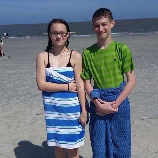 A totally random beach day—yes, the beach (we both hate everything about it). But we just wanted to hang out, and since we weren’t allowed to be home alone together yet, off to the beach we went