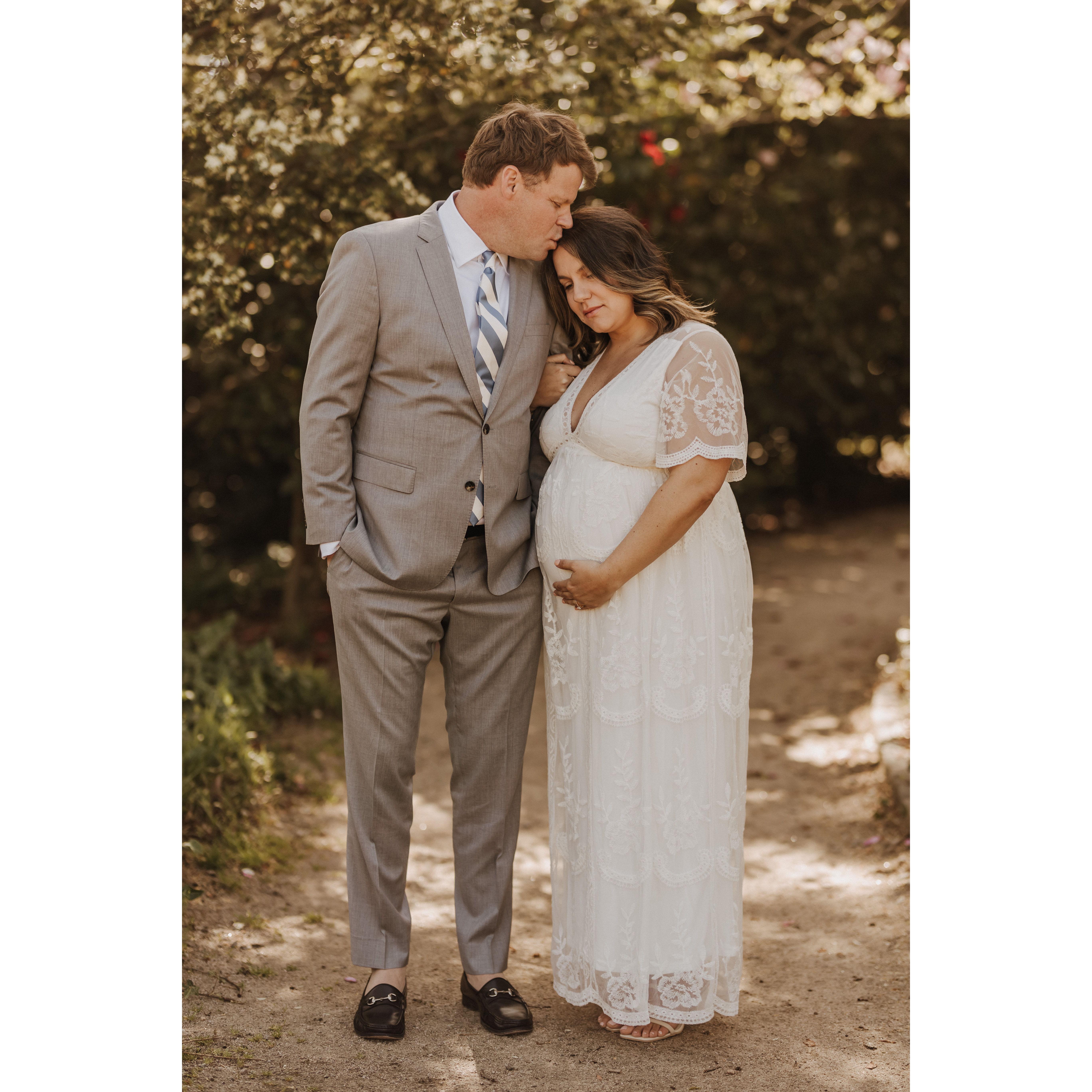 Our intimate ceremony at Fred Fletcher Park. 4/2/22 <3