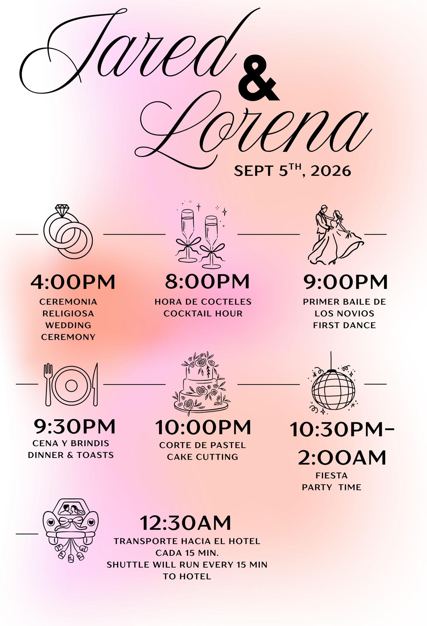 The Wedding Website of Lorena Lizette Ibarra Sáenz and Jared Dalton Turner