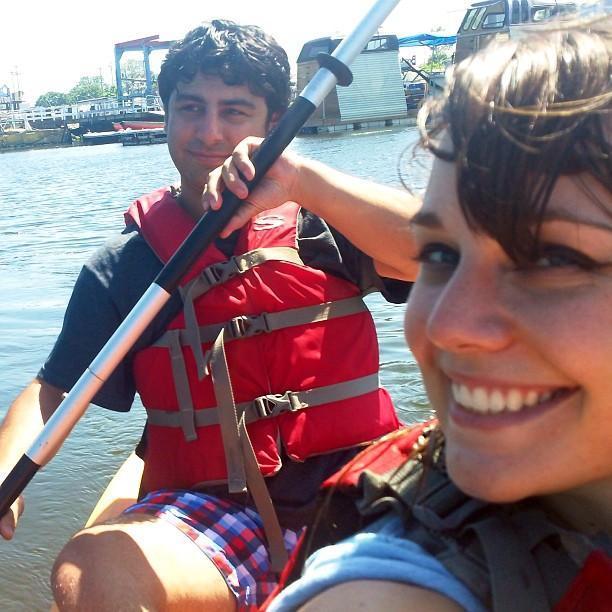 Rowing in the Rockaways over 4th of July