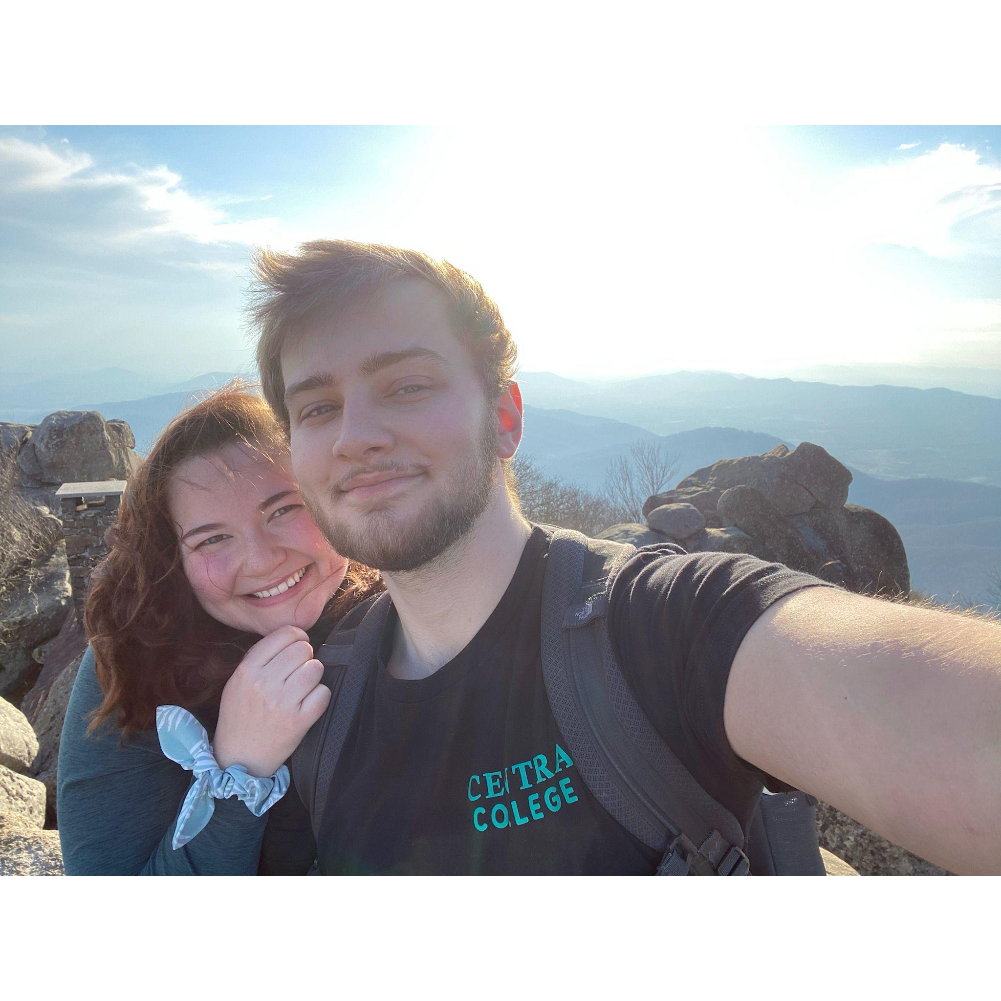 Sharp top summit!