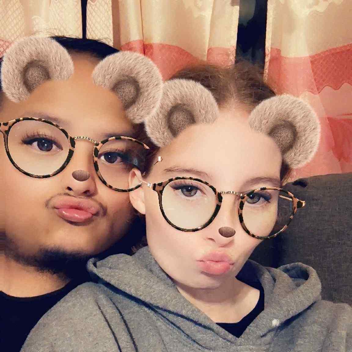 we first said I love you right before our friend snapped this pic of us when you wrapped your arm around me I really don't want you let go ever again :) I love you so much