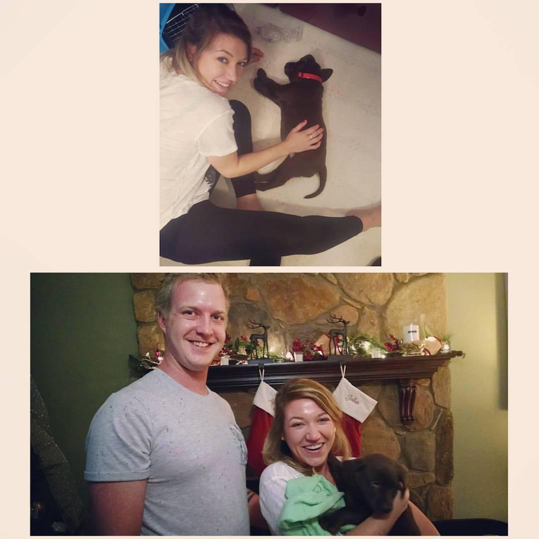 When John got Mocha for Ashleigh, she knew he was a keeper!