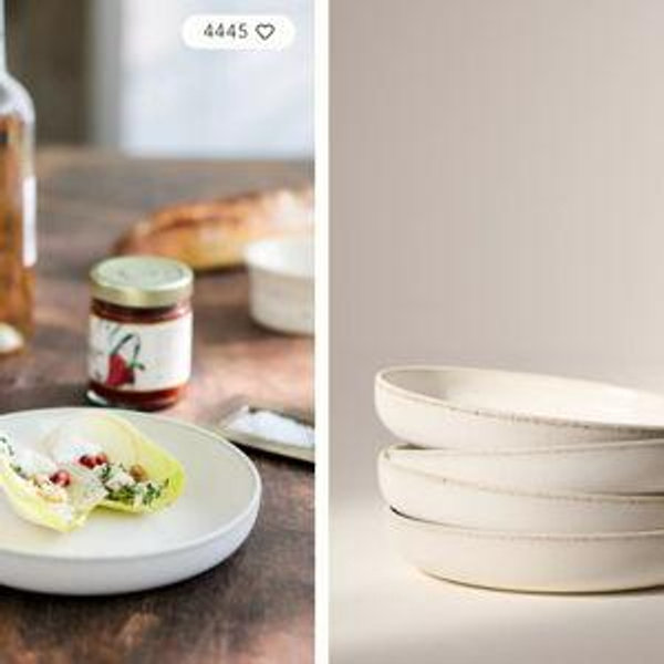 The Jasper Portuguese Stoneware Pasta Bowls, Set of 4