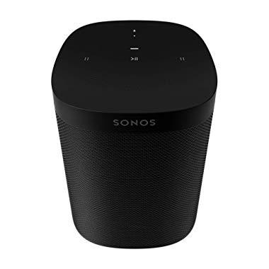 Sonos One (Gen 2) - Voice Controlled Smart Speaker with Amazon Alexa Built-in - Black