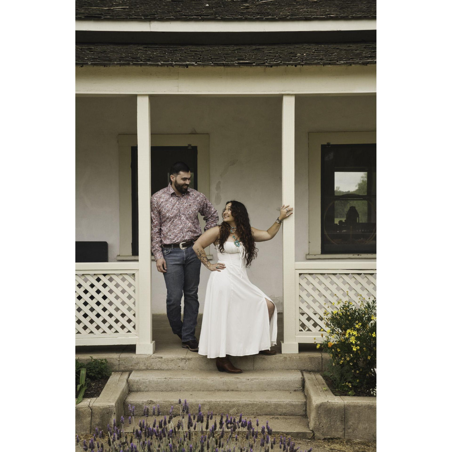 Engagement Photos at Old Town Rancho Penasquitos Ranch House