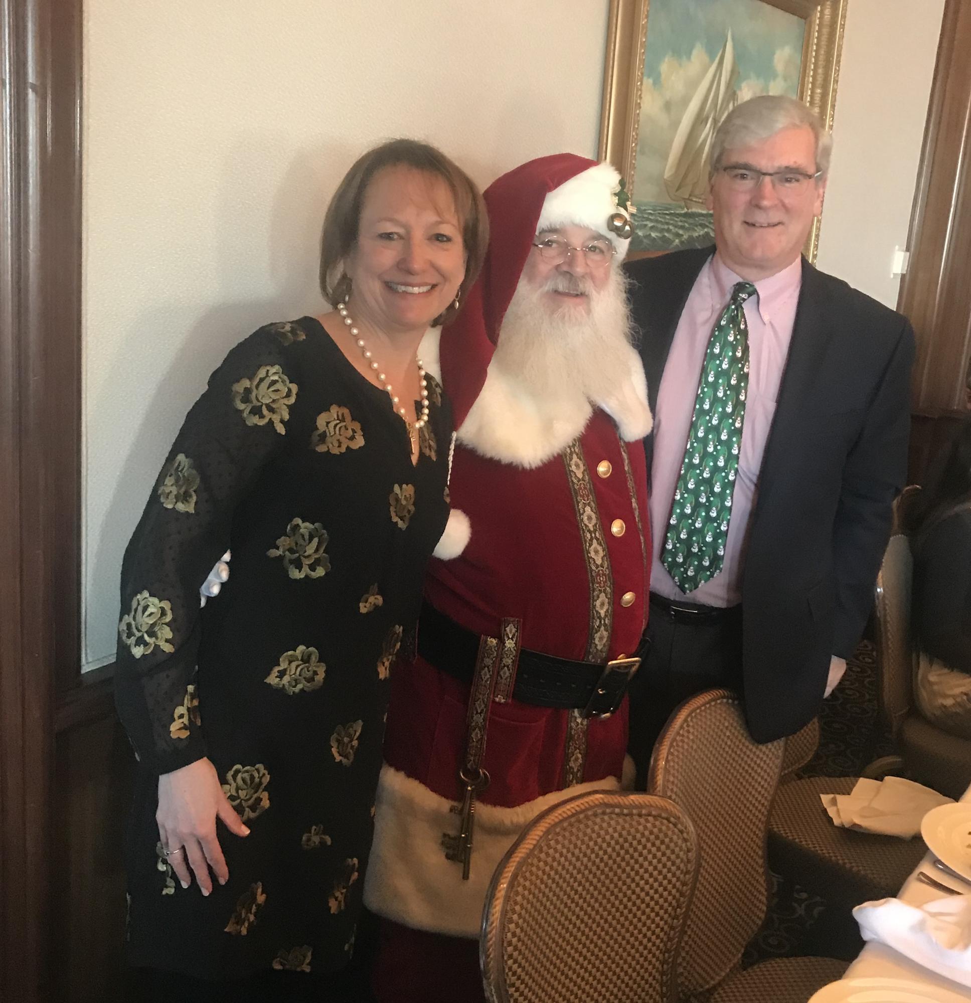 Christmas brunch at the Boston Harbor Hotel