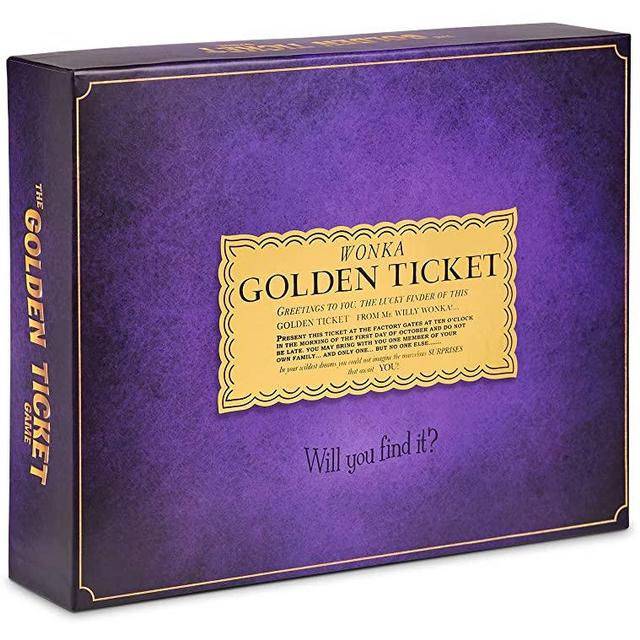 Buffalo Games - Willy Wonka's The Golden Ticket Game