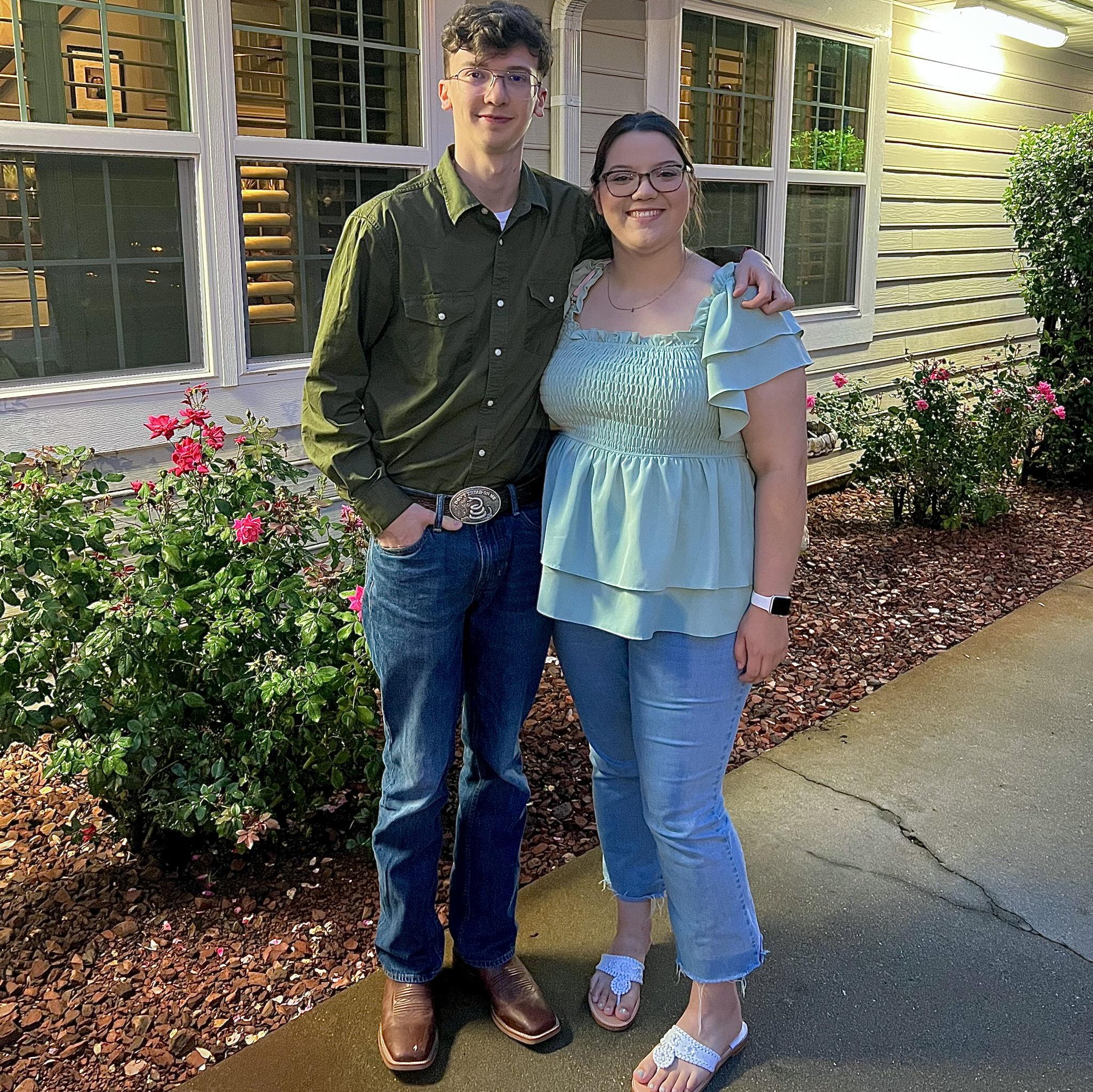 Parker and Johnathan at the Hanser House, located in Pawleys Island, SC - June 30th, 2023