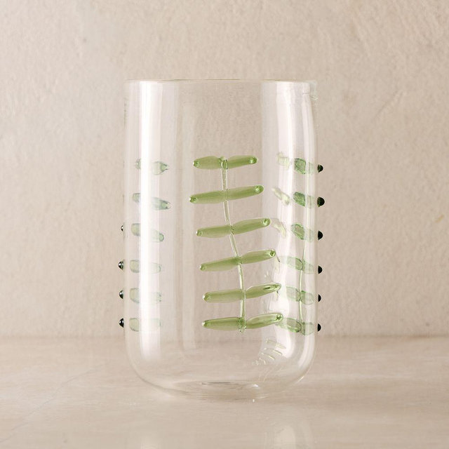 Palm Applique, HB, Glass Palm, Set of 4