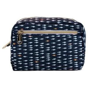Contents Floral Reflection Organizer Cosmetic Bag